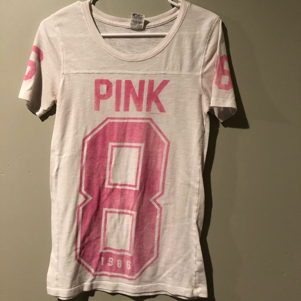 PINK Jersey style tee